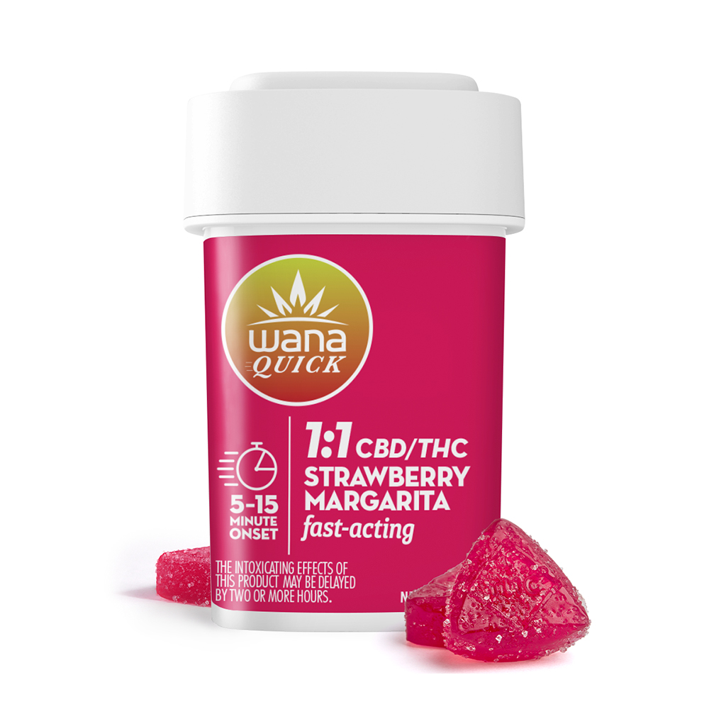 1:1 Strawberry Margarita [10pk] (100mg CBD/100mg THC)
