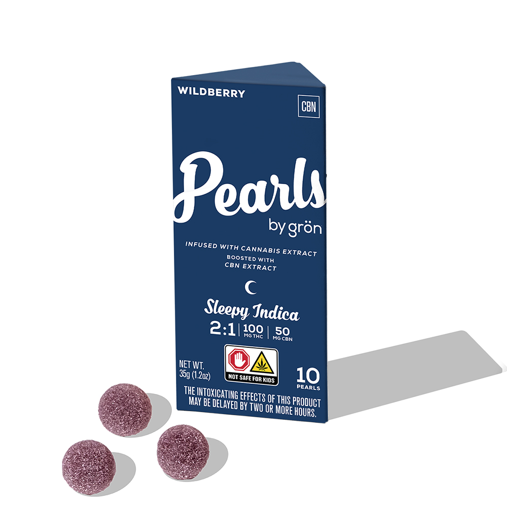 Wildberry Pearls 2:1 THC:CBN (10 x 10mg:5mg) 100mg:50mg