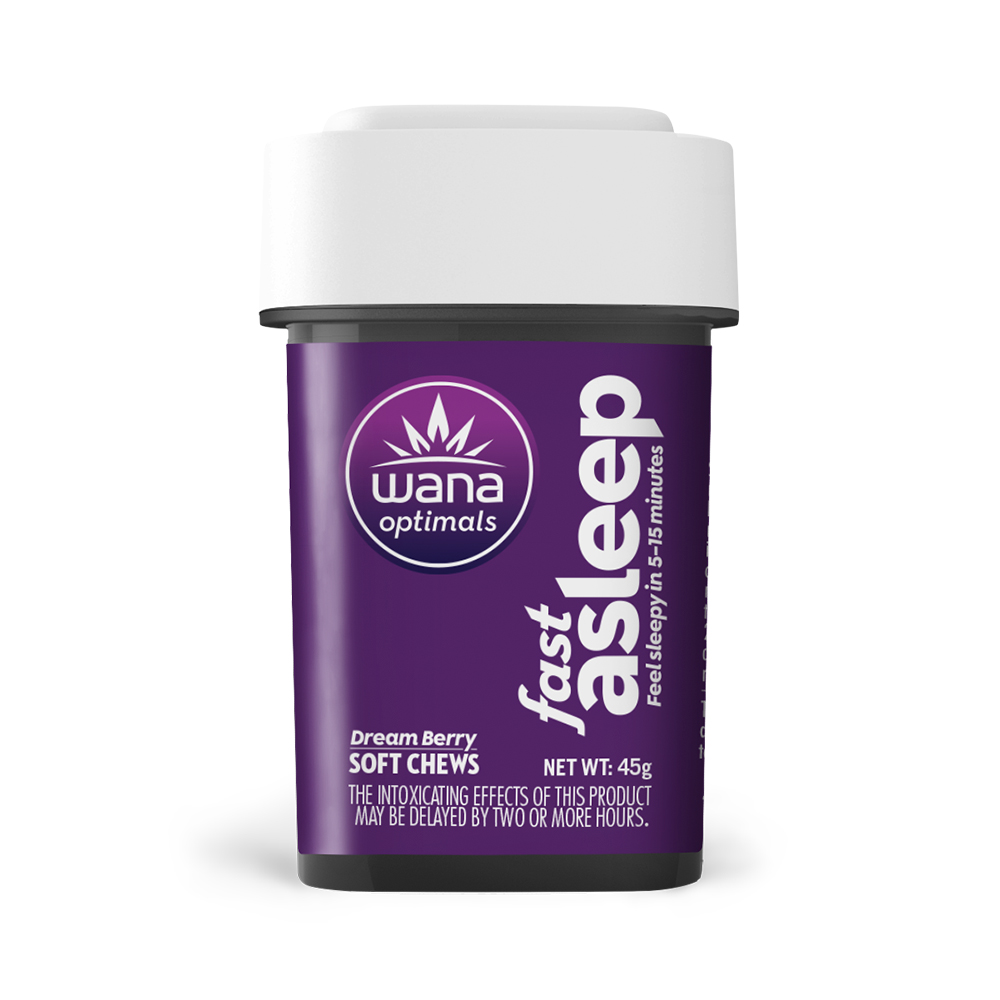 Fast Acting Gummies | Fast Asleep Dream Berry | CBD:THC:CBG:CBN